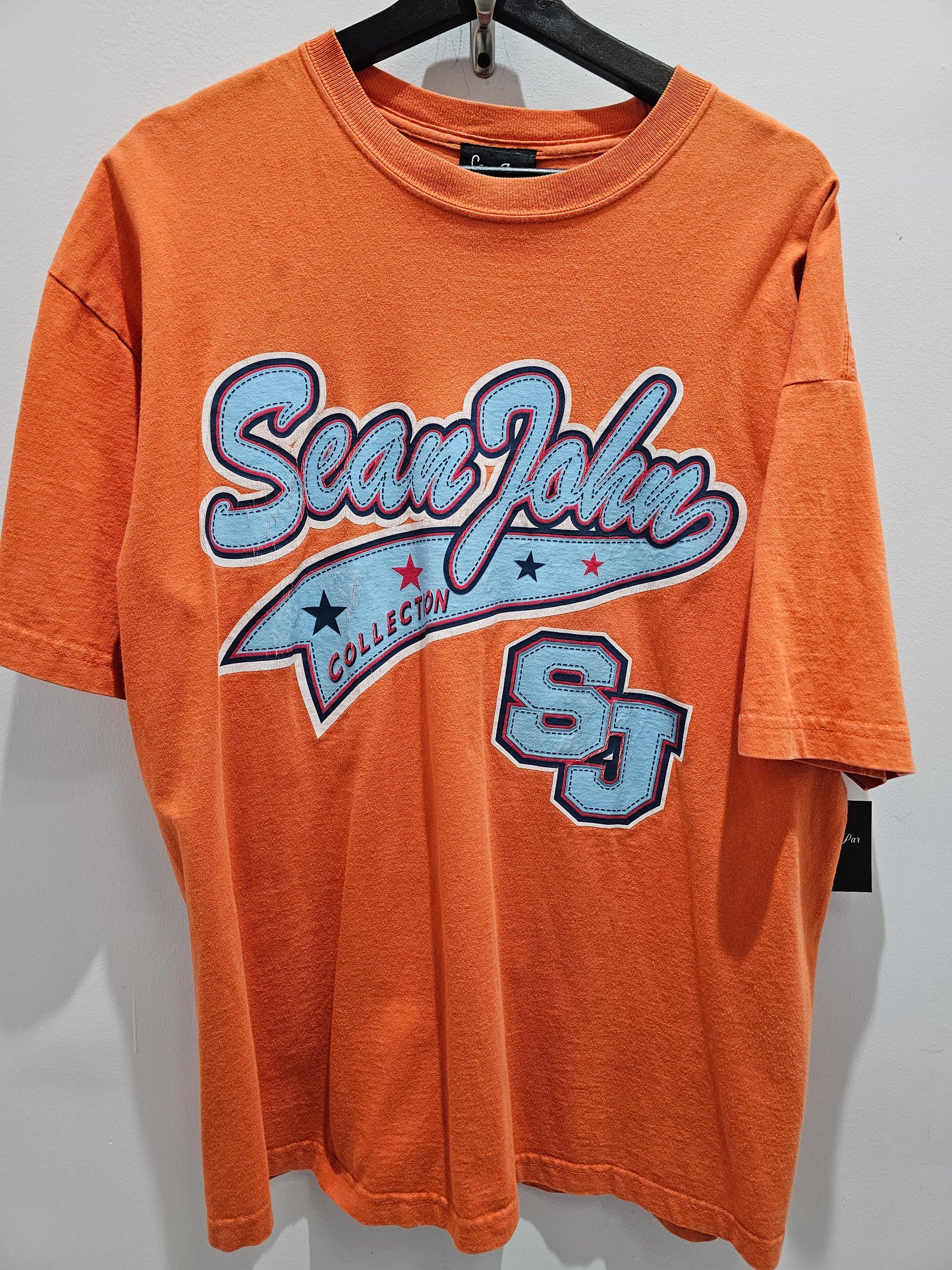 Sean John Collection Y2K Orange Tshirt