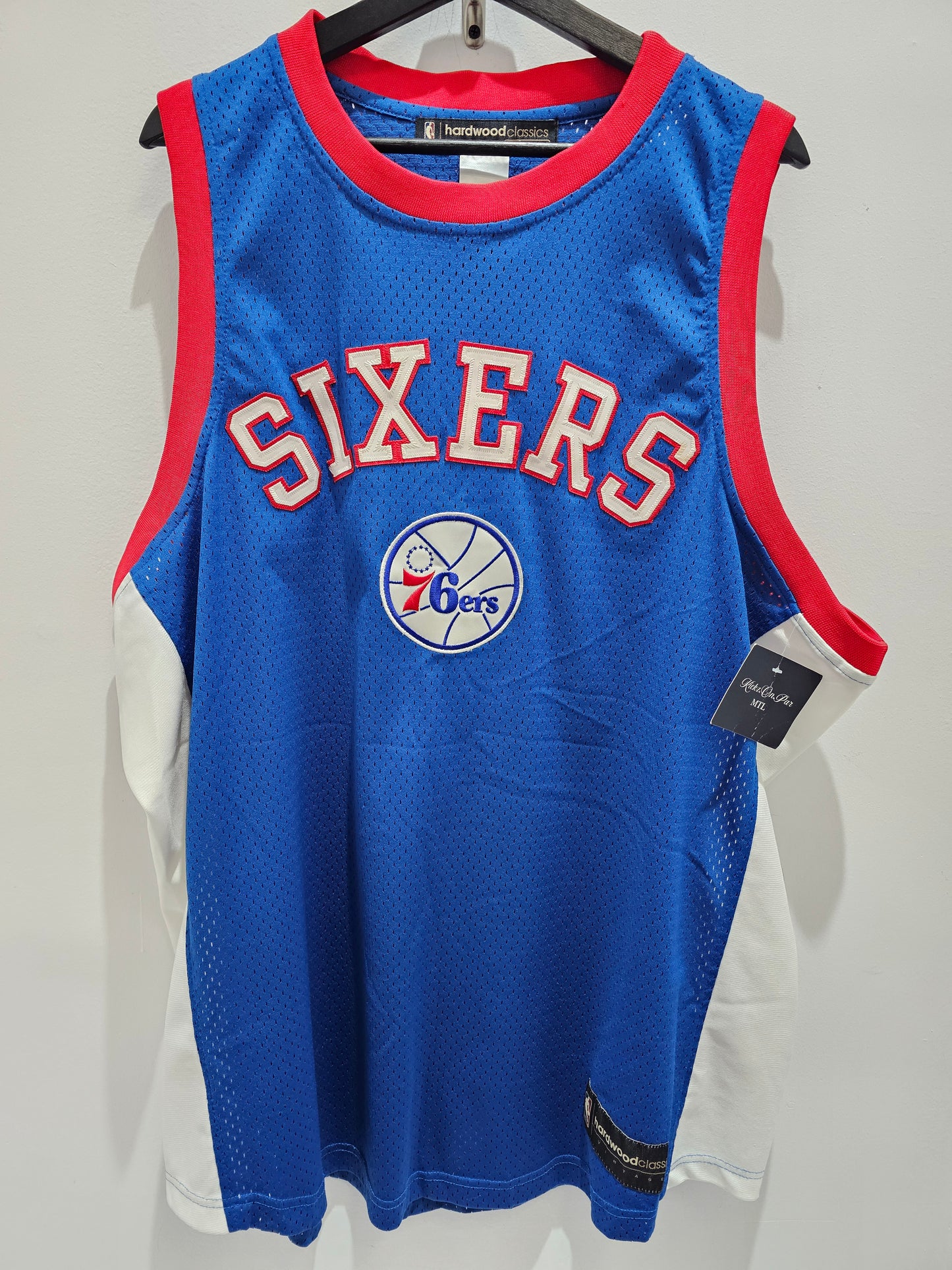 Philadelphia 76ers Hardwood classics Reebok basketball jersey