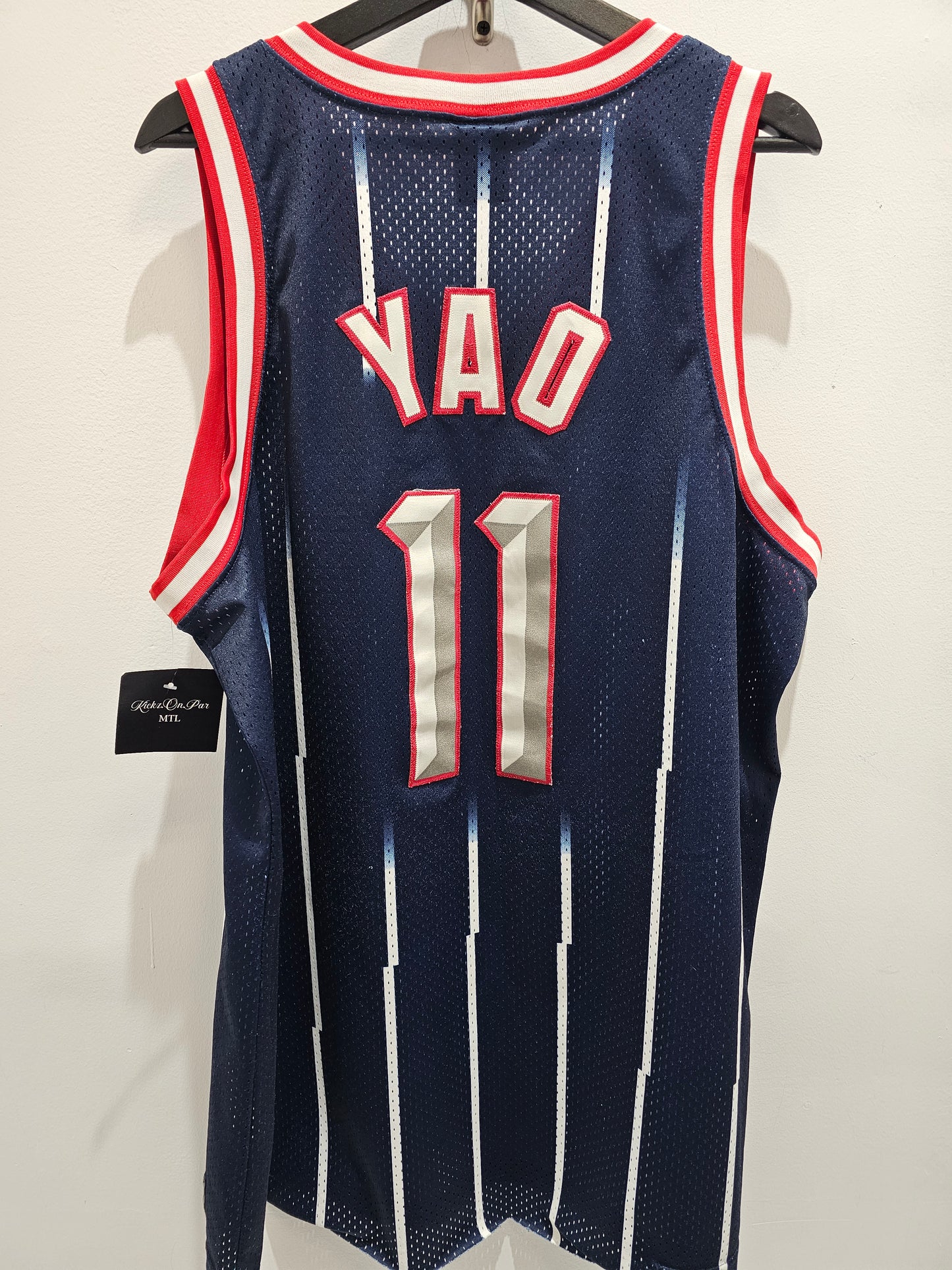 Vintage Nike Team Tag NBA Houston Rockets Yao Ming #11 Basketball Jersey 🏀