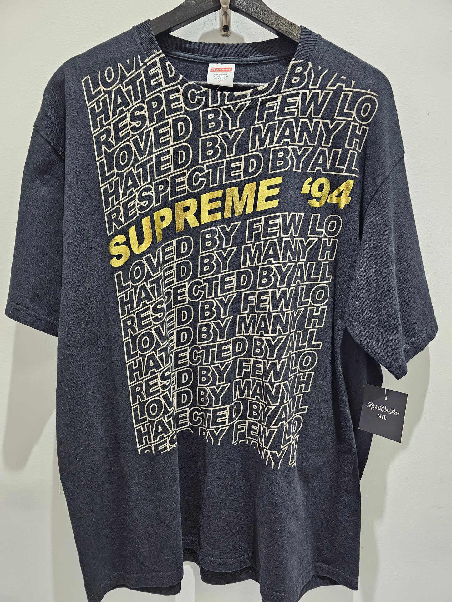 Supreme Respected Tshirt SS22