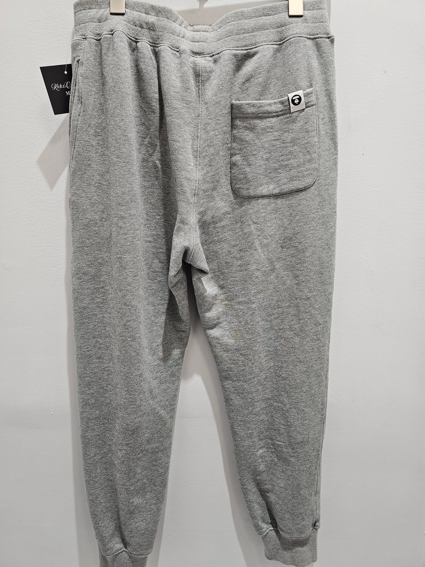 Aape by Bathing Ape grey jogger sweatpants