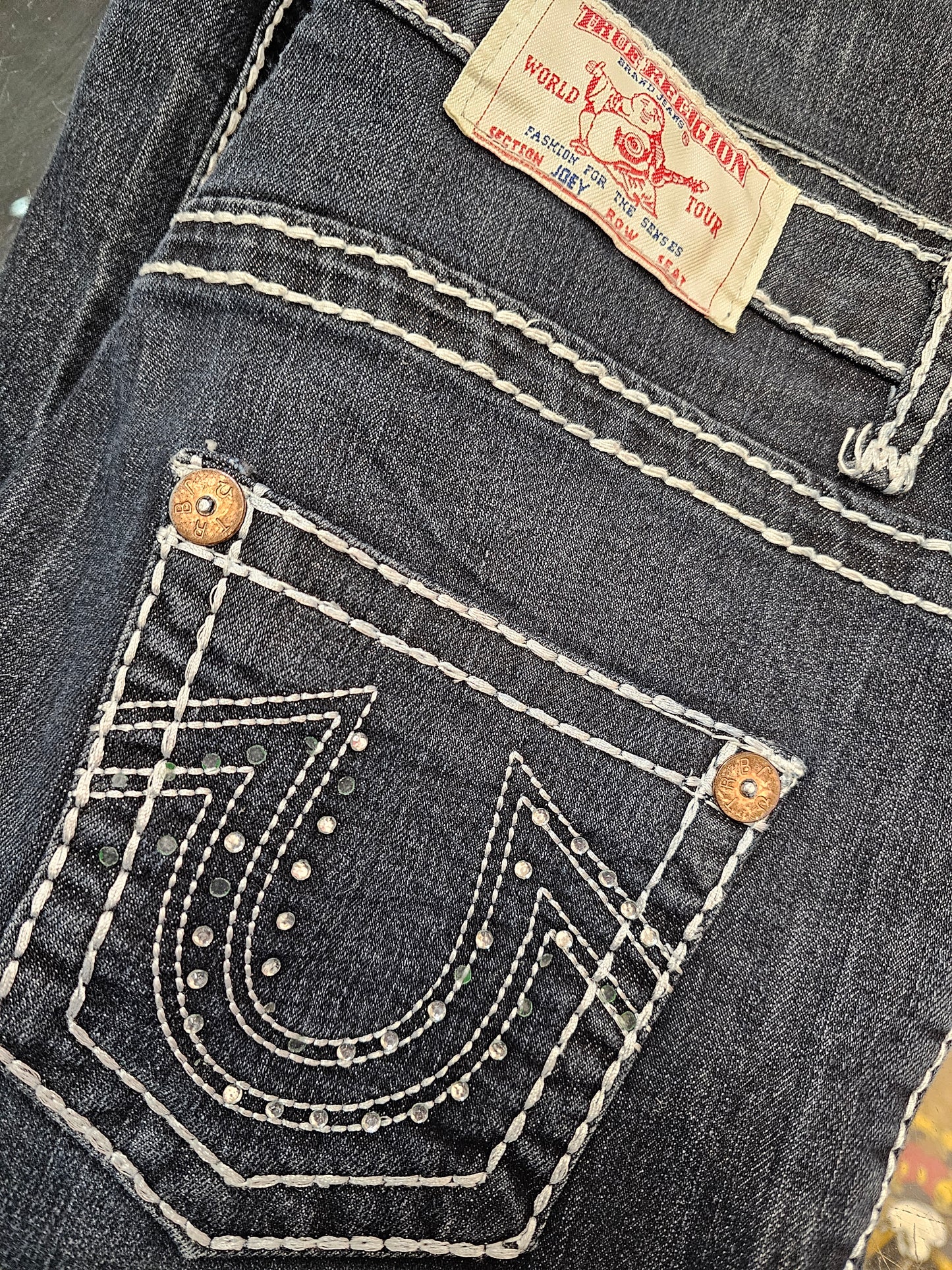 Womens Tru Religion Joey denim pants