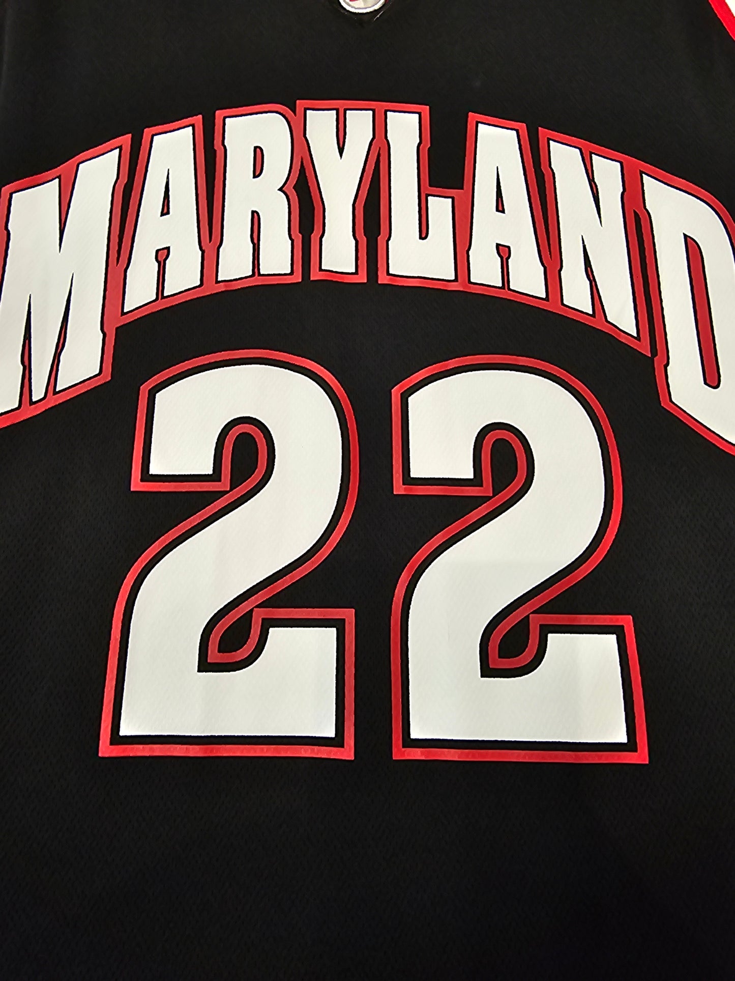 Nike Team NCAA Maryland Terrrapins #22 Basketball Jersey 🏀