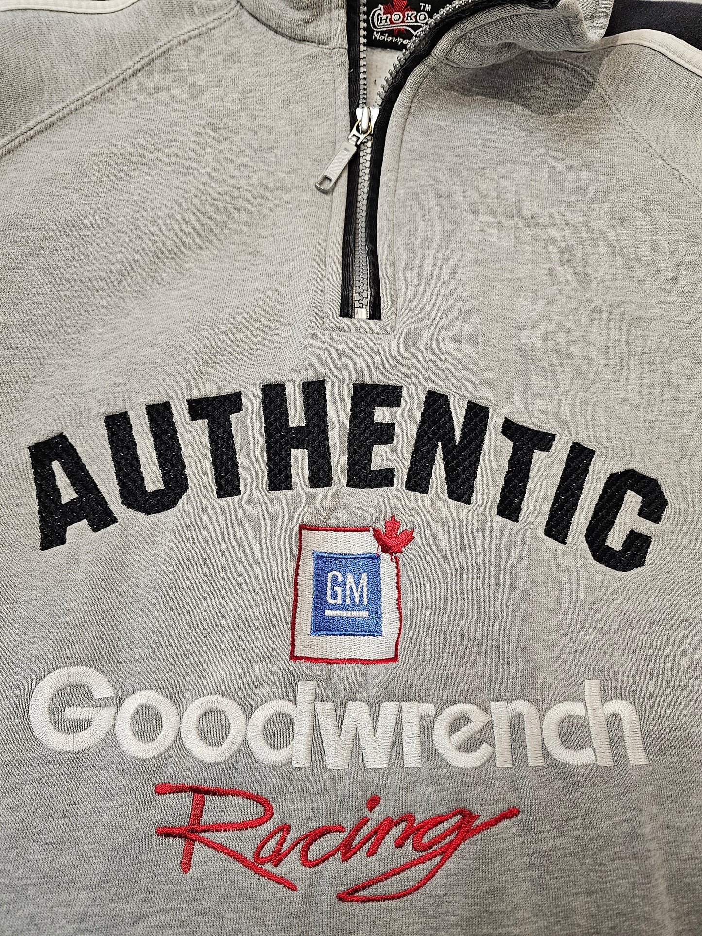 Choko GM goodwrench racing grey crewneck