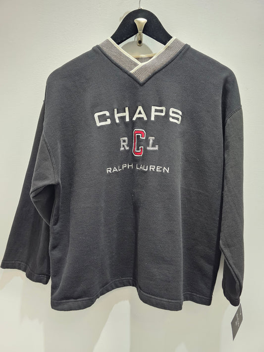 Chals Ralph Lauren Black Crewneck