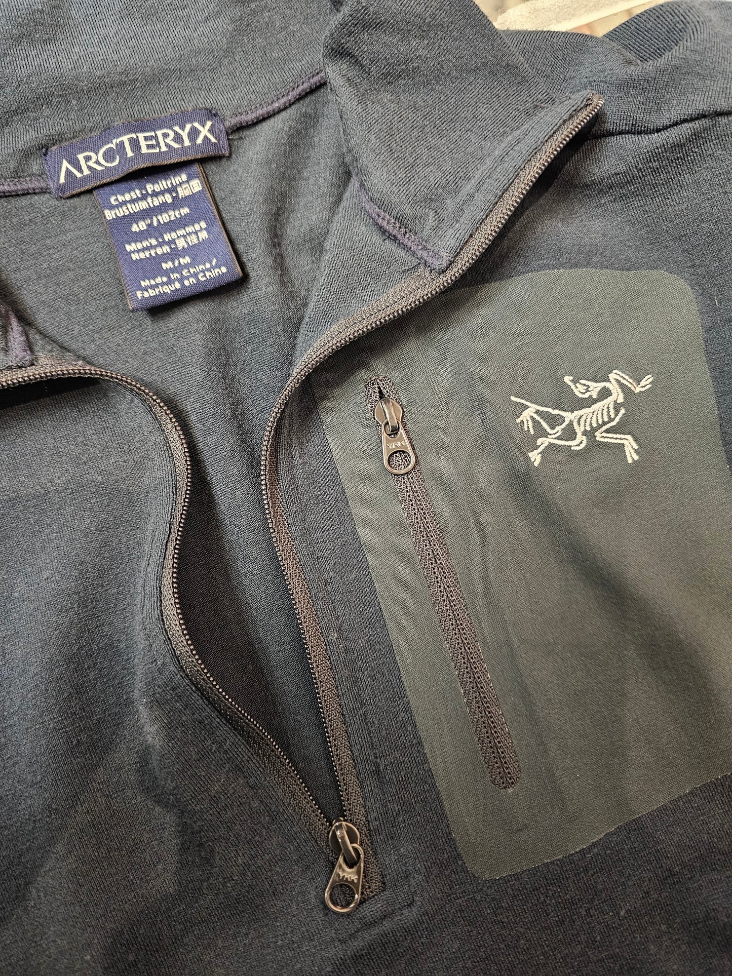 Arcteryx quarter zip lightweight longsleeve