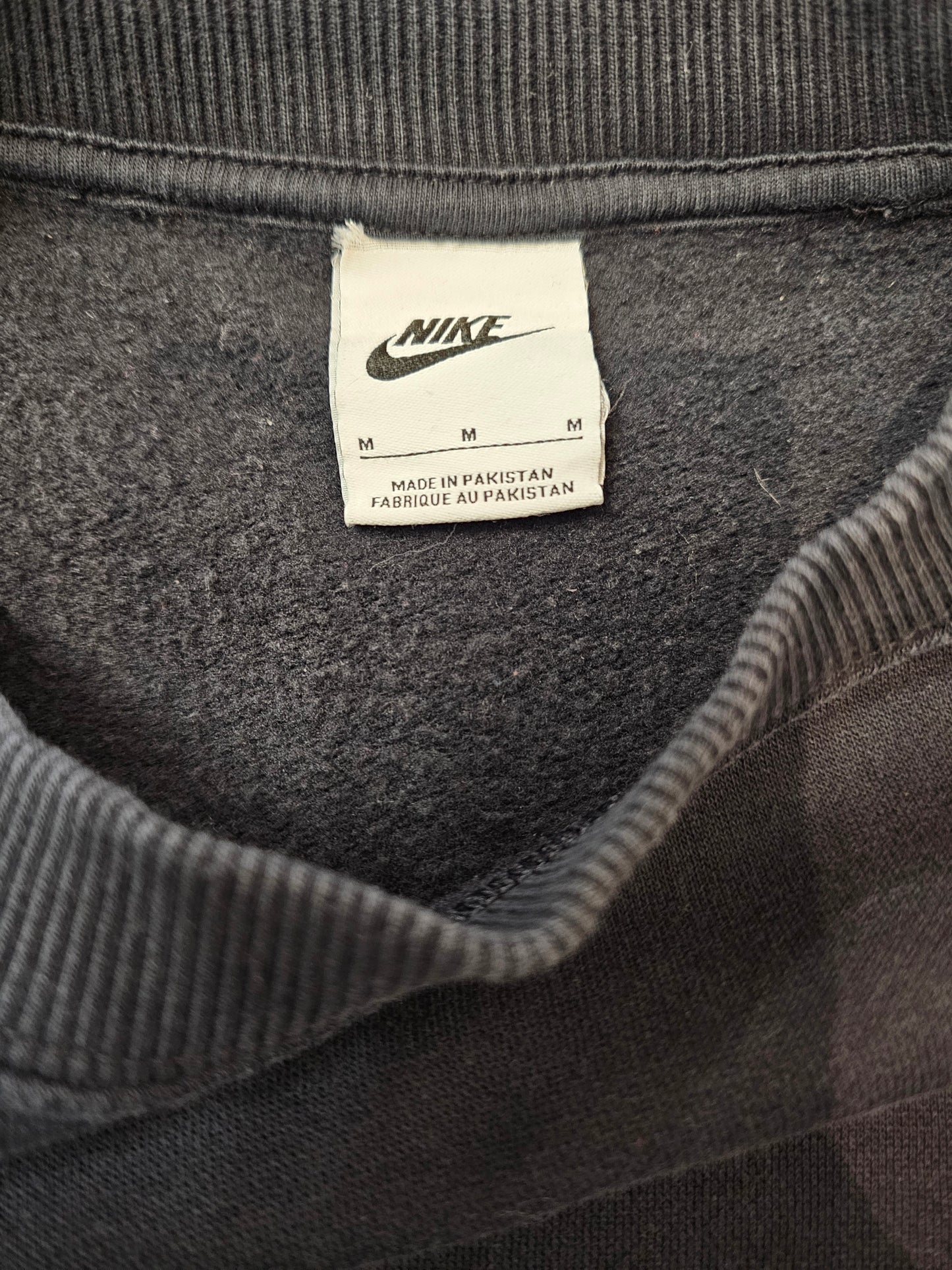 Nike Mid Swoosh Modern Black Crewneck