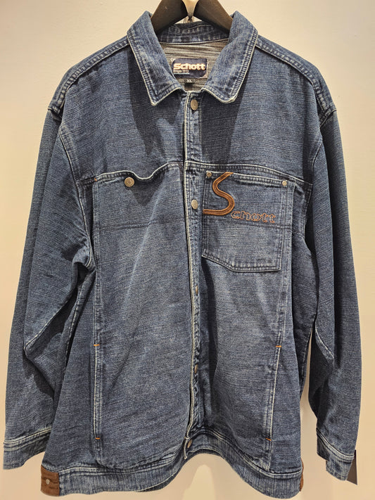 Schott nyc y2k denim jacket