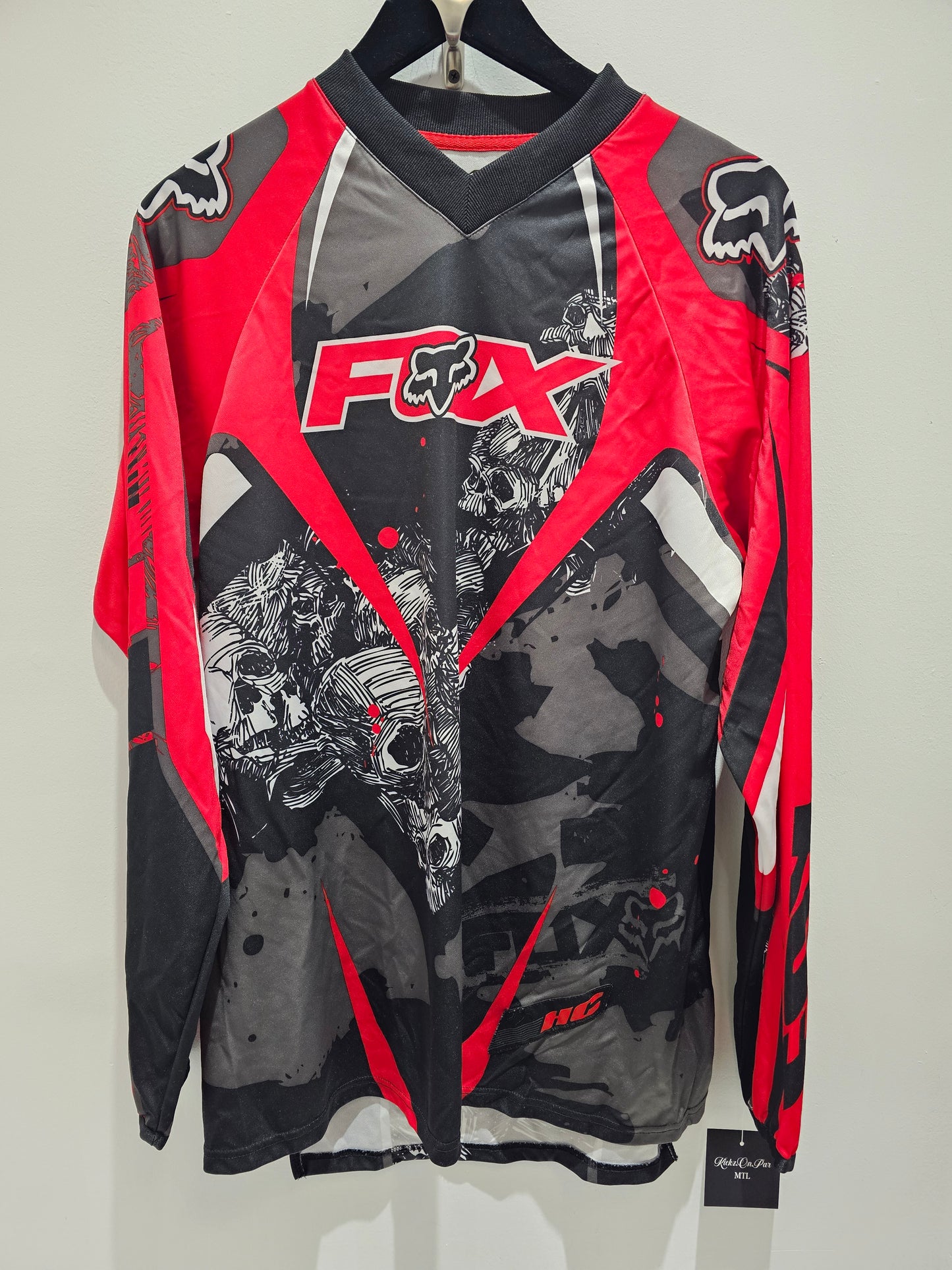 Fox racing bikers long sleeve jersey