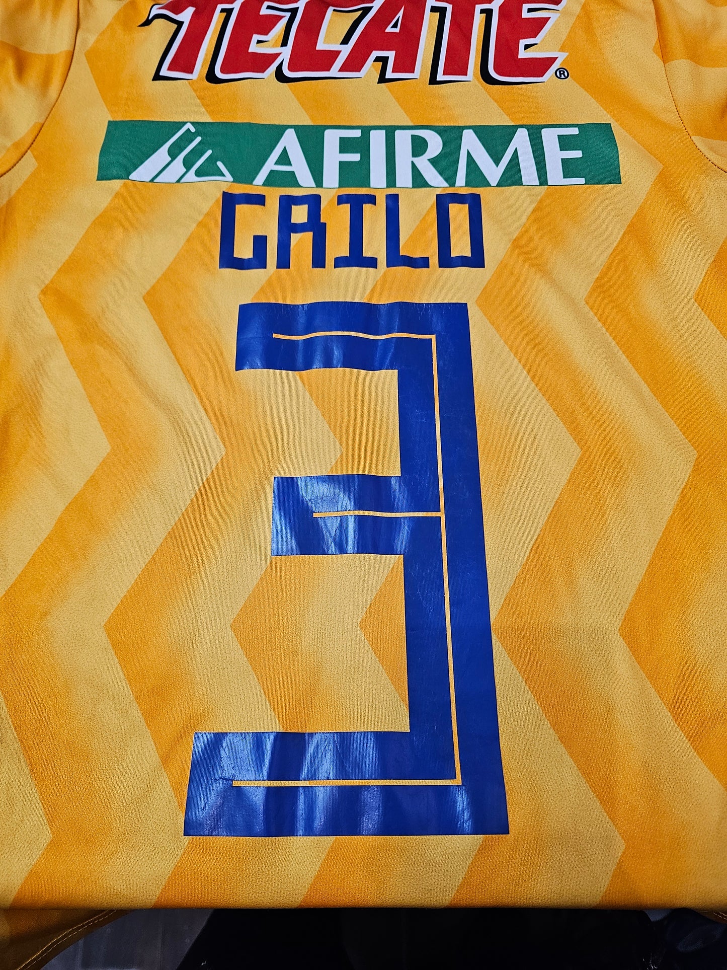 Adidas Tigres UANL Gailo #3 2018-19 soccer jersey kit