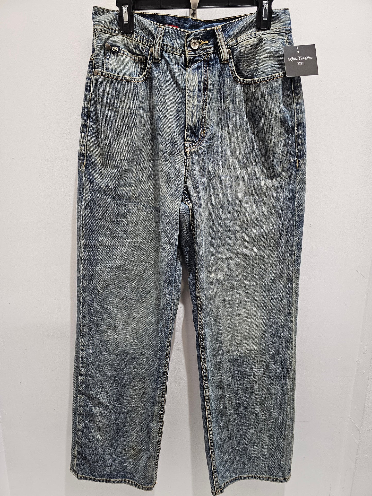 Ecko unlmtd y2k baggy fit washed denim jeans