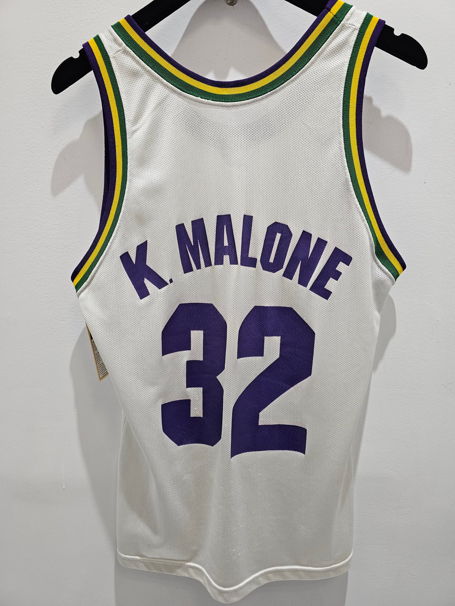 Vintage 90s NmChampion nba Utah Jazz #32 Karl Malone basketball jersey 🏀