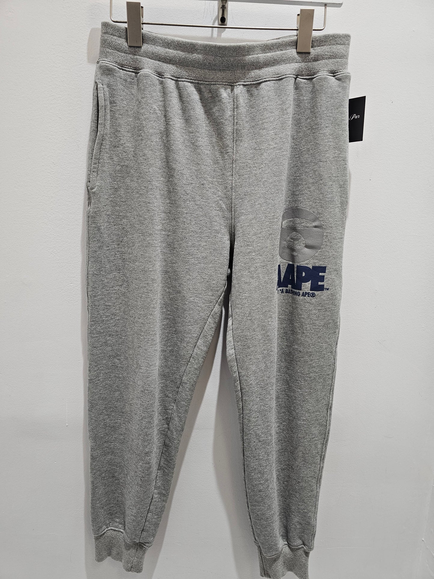 Aape by Bathing Ape grey jogger sweatpants