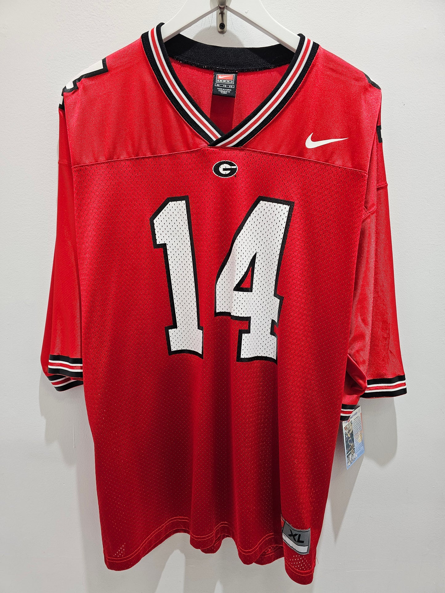 Vintage Fa'03 Georgia Bulldogs #14 Football Nike Team tag jersey 🏈