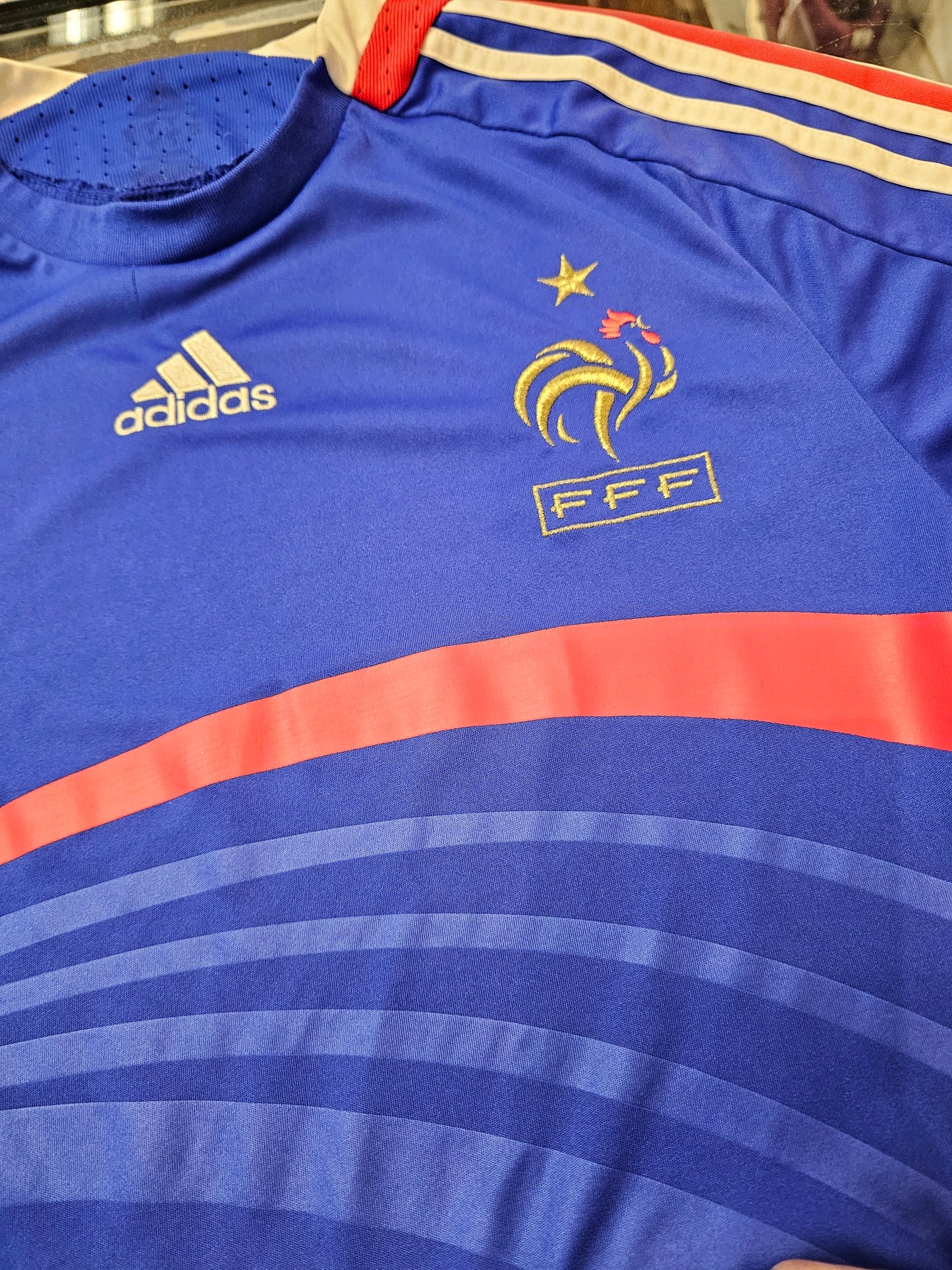 France Adidas 08-09 Home Kit Jersey