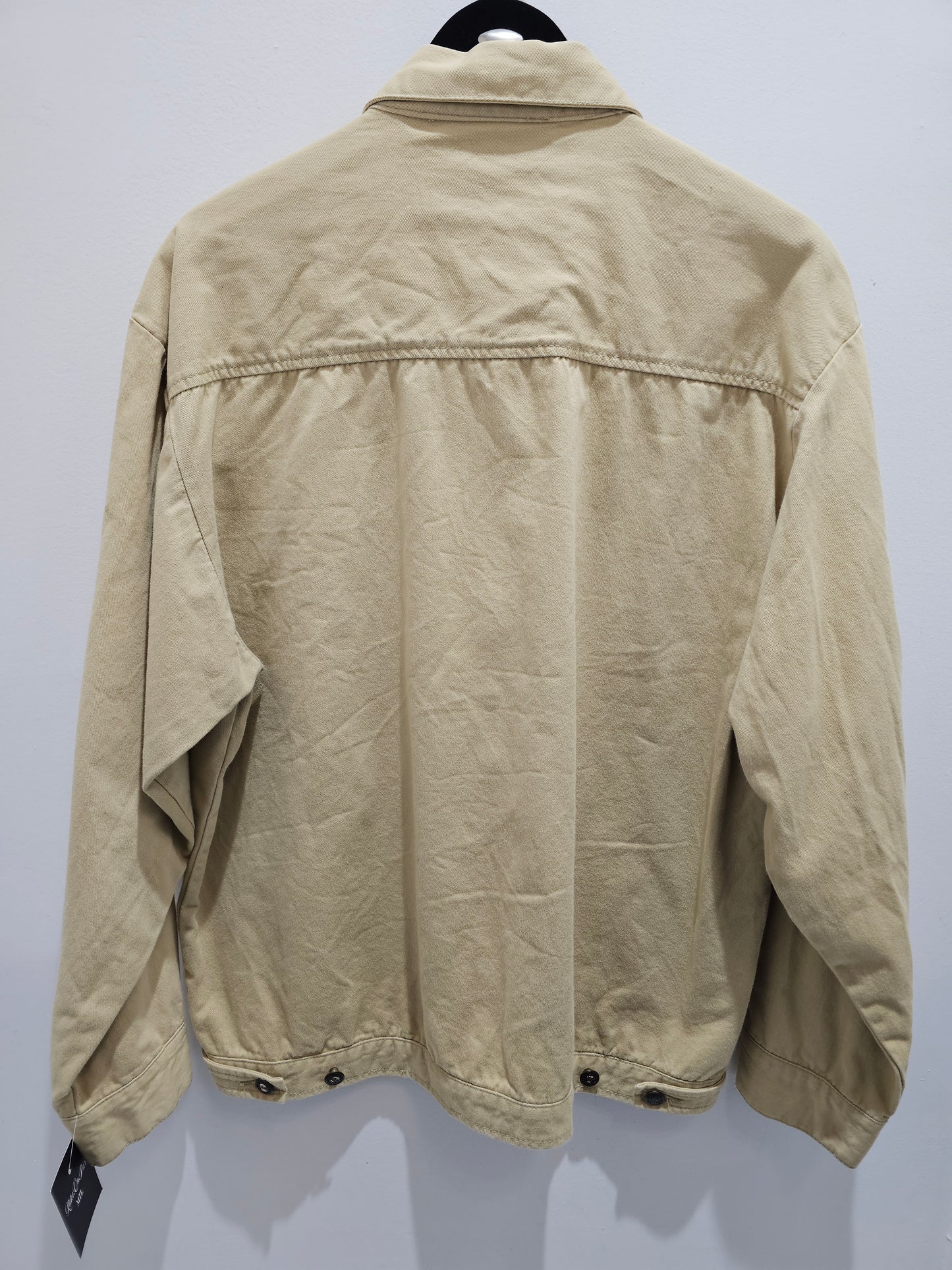 Billabong harrington zip up tan jacket