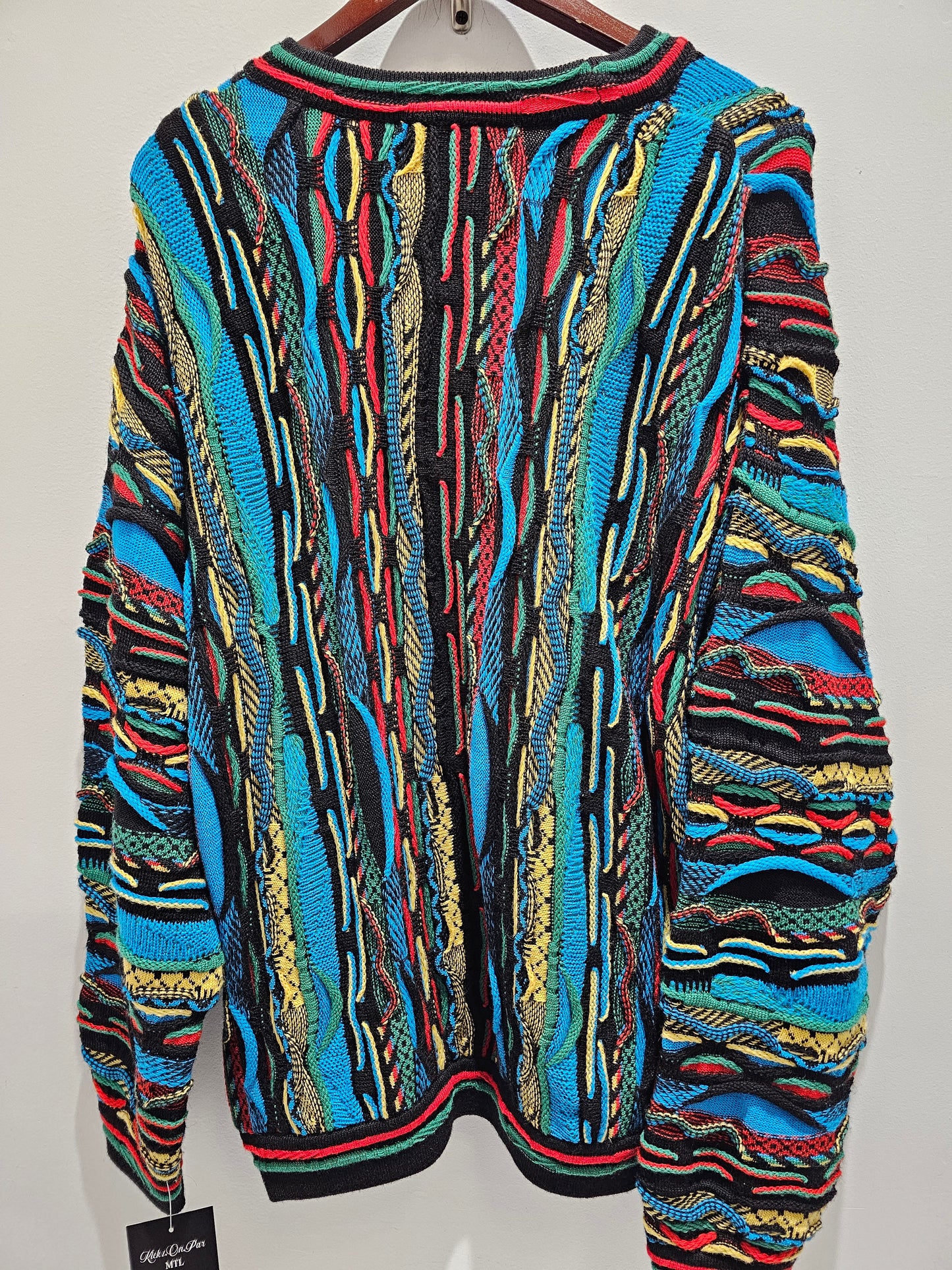 Vintage Coogi Vibes Cable knit wool sweater made in Australia 🇦🇺