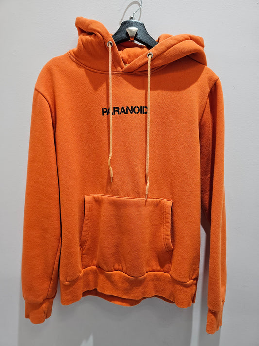 Paranoid ASSC undftd orange pullover hoodie