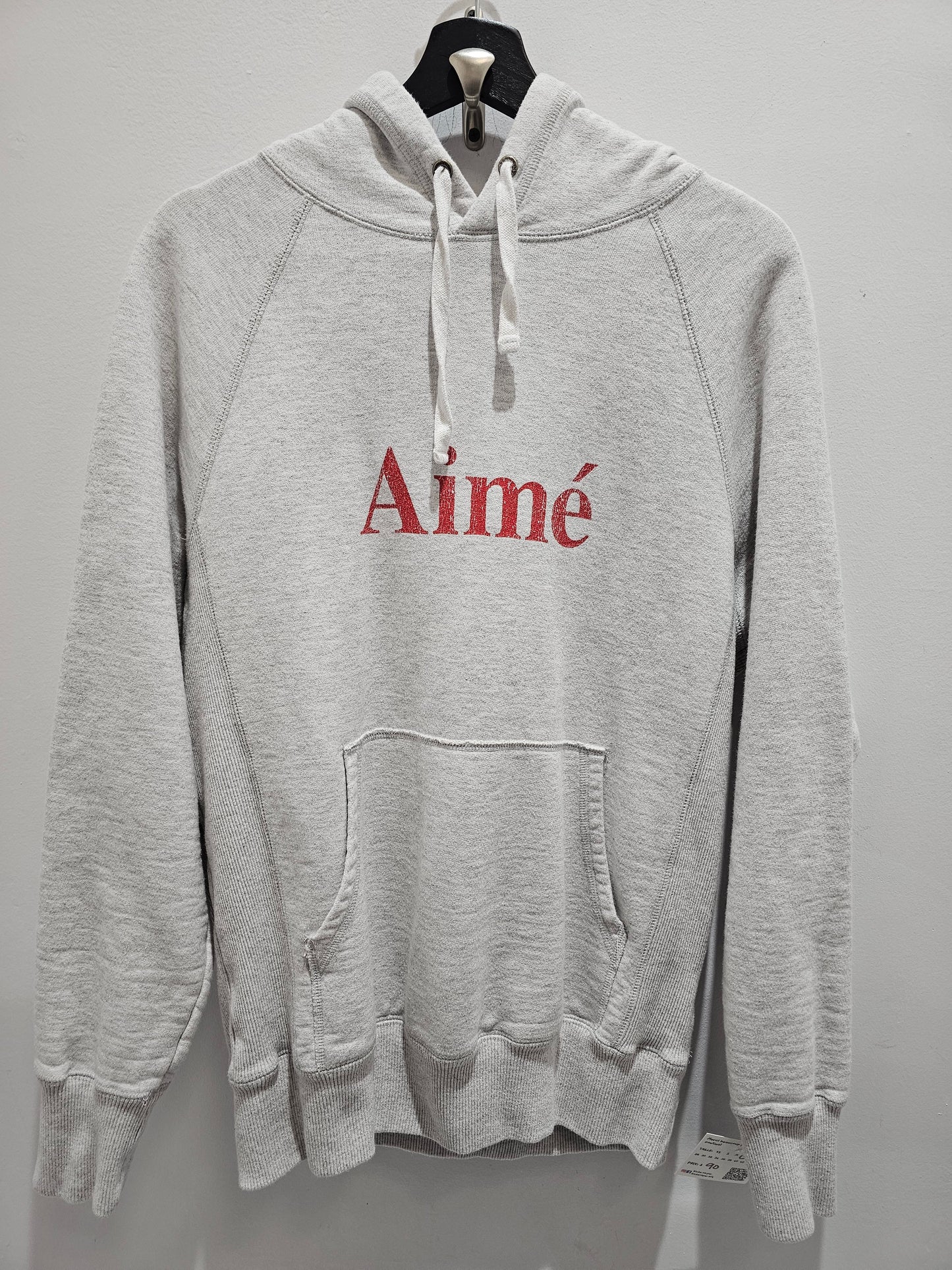 Aime Leon Dore classic print oatmeal hoodie