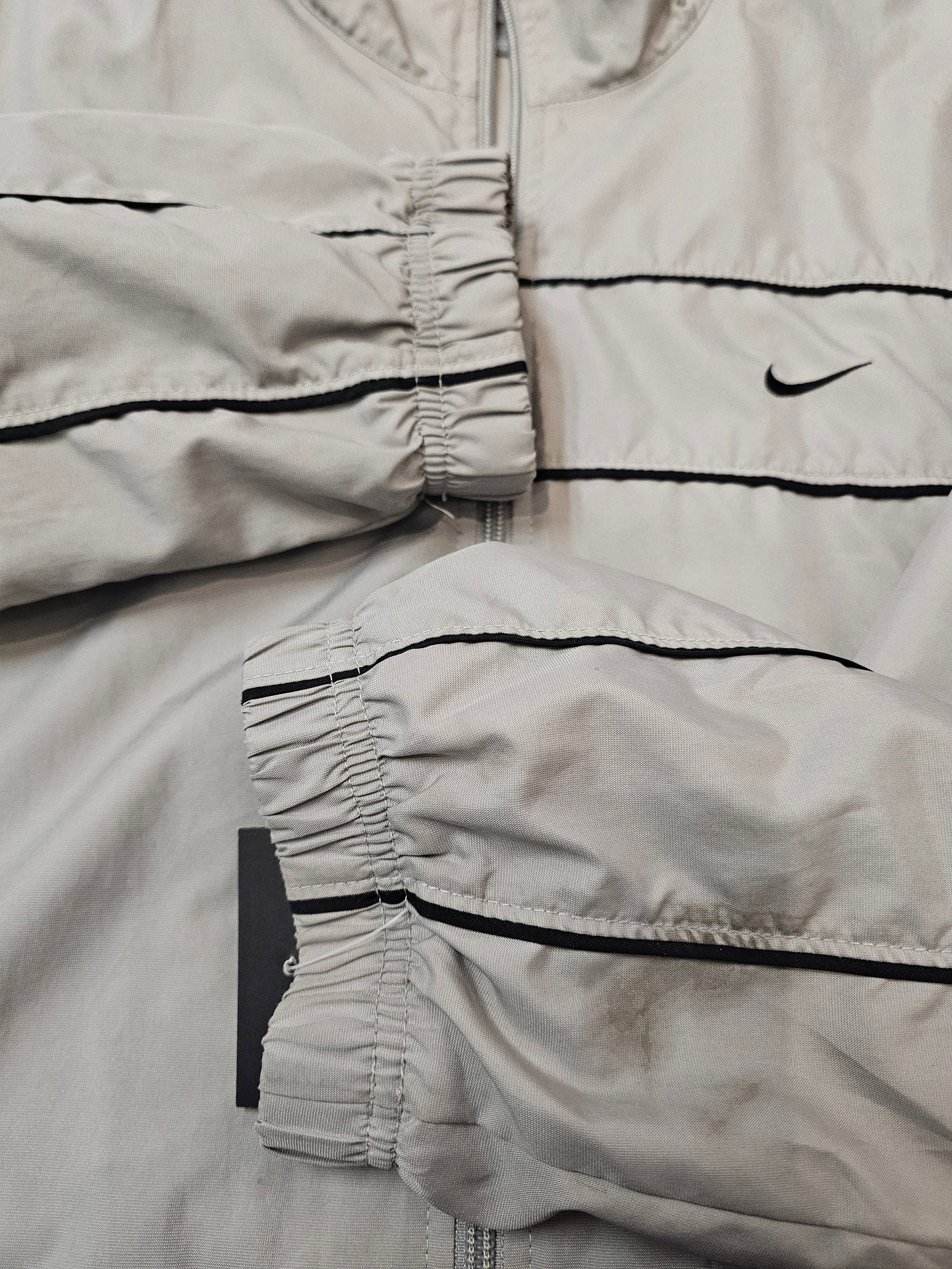 Nike y2k fullzipper dark grey windbreaker