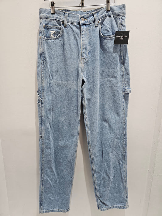 Karl kani washed blue y2k carpenter pants