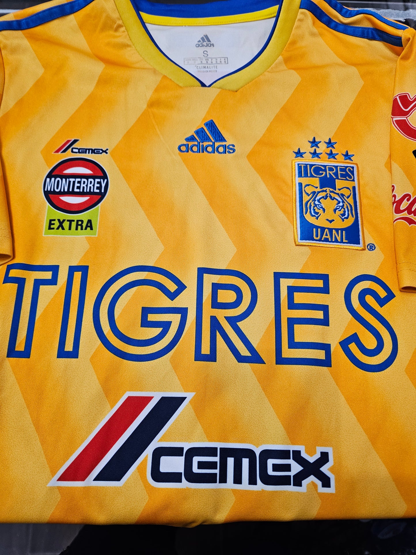 Adidas Tigres UANL Gailo #3 2018-19 soccer jersey kit