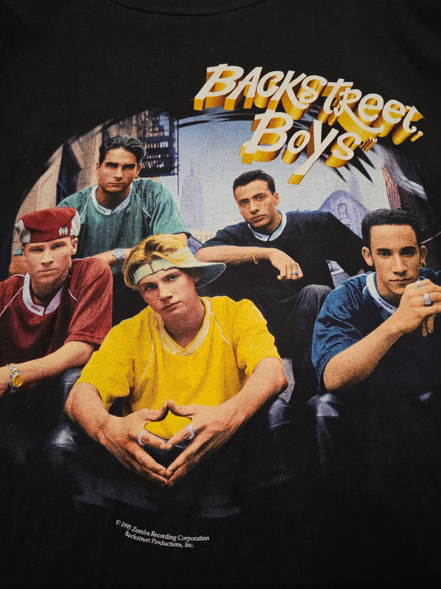 Vintage 1995 Backstreet Boys Tshirt