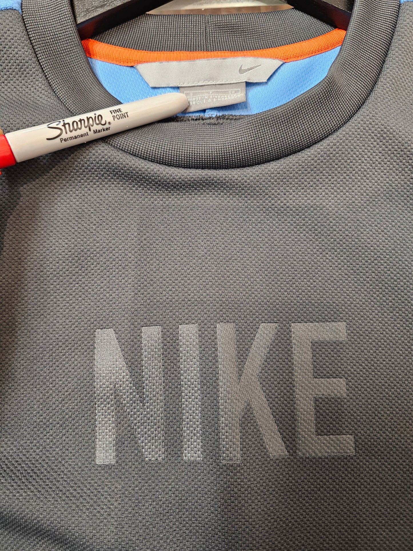 Y2K Nike Blue/Grey Training Jersey