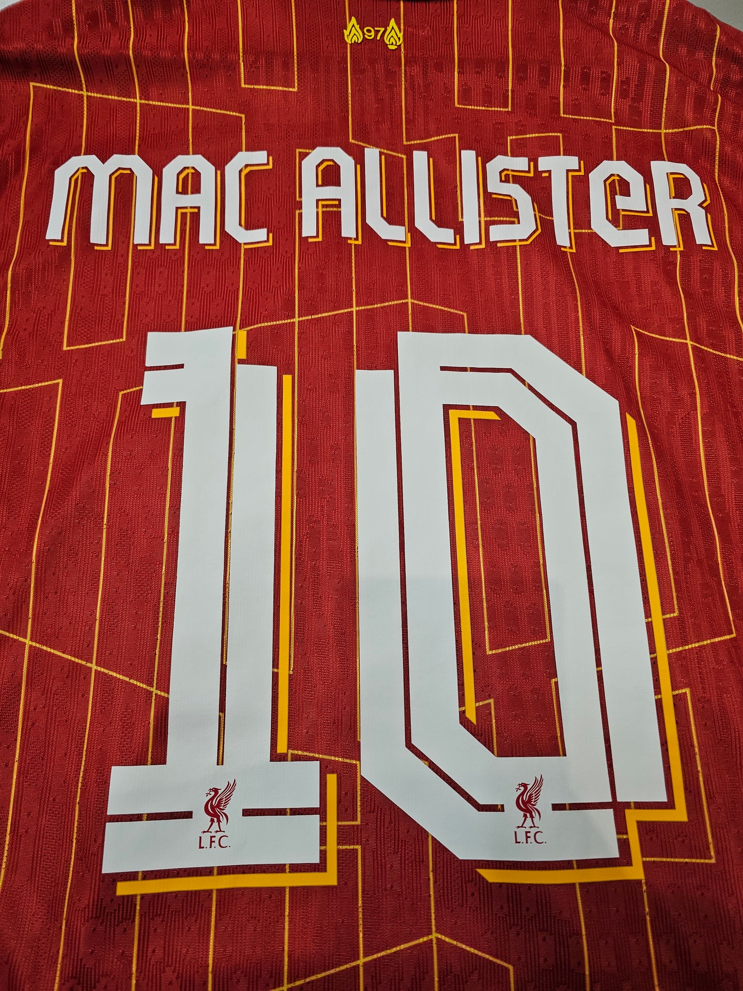 Nike dri fit adv Liverpool FC Mac Allister #10 soccer home jersey kit ⚽️