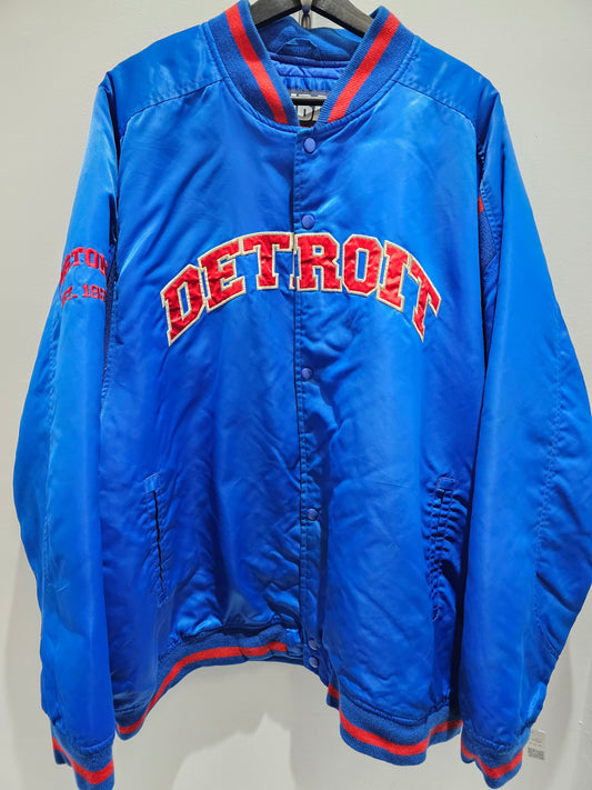 Nba GIII Carl banks Detroit Piston bomber jacket 🏀