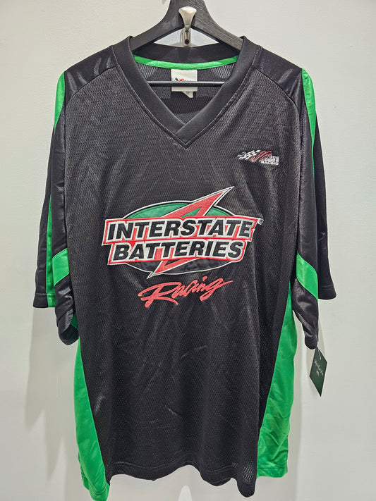 S'07 Chase authentic interstate batteries #18 JJ Yeley Race tshirt jersey