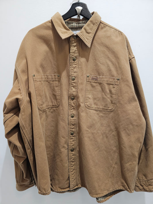 Carhartt canvas lined buttons lightweight jacket