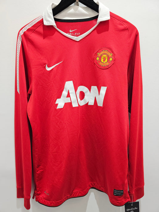 Nike Manchester United 2010/11 Javier Hernandez Longsleeve Jersey kit ⚽️