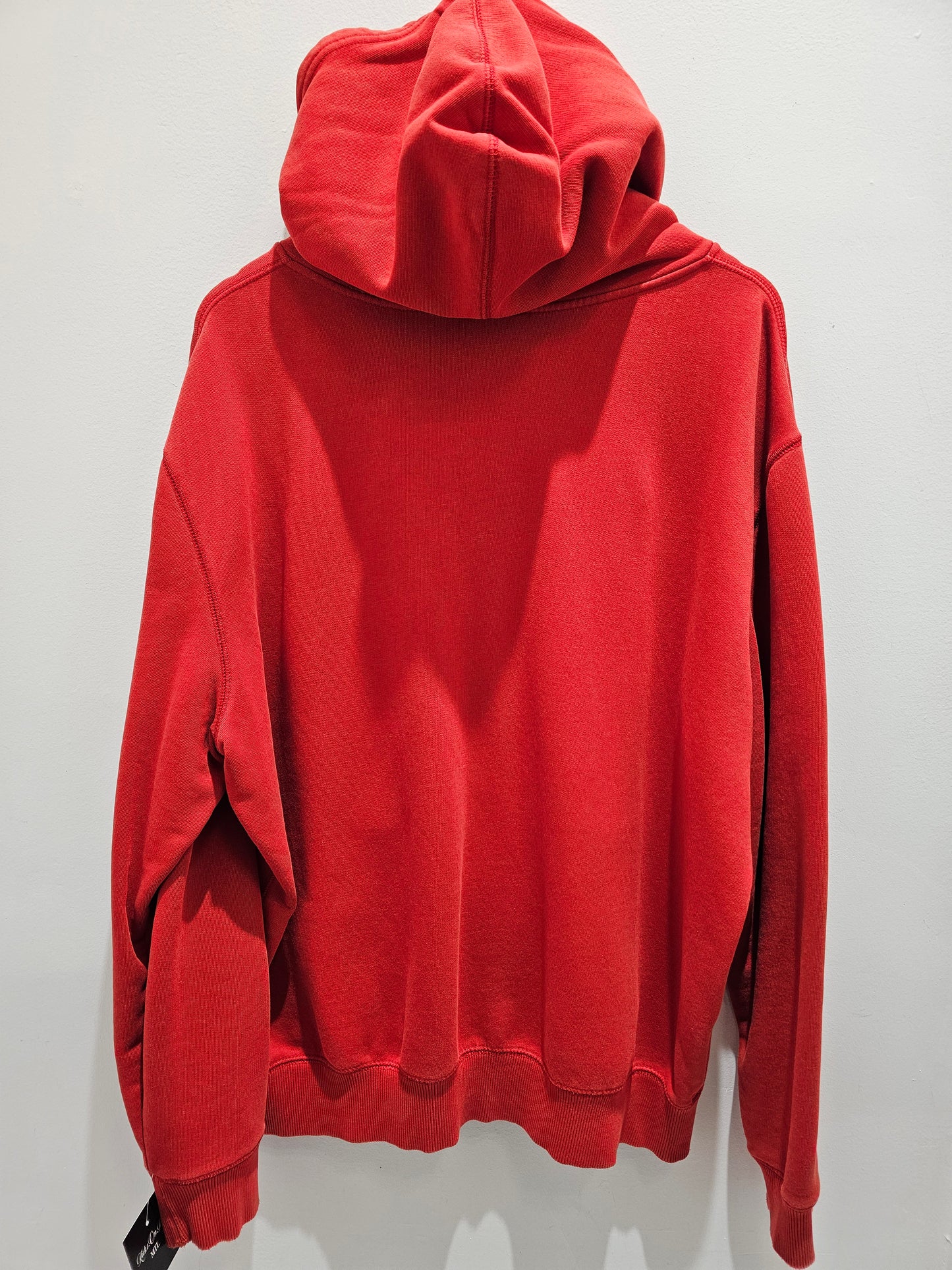 Nike print washed red fullzip pullover hoodie