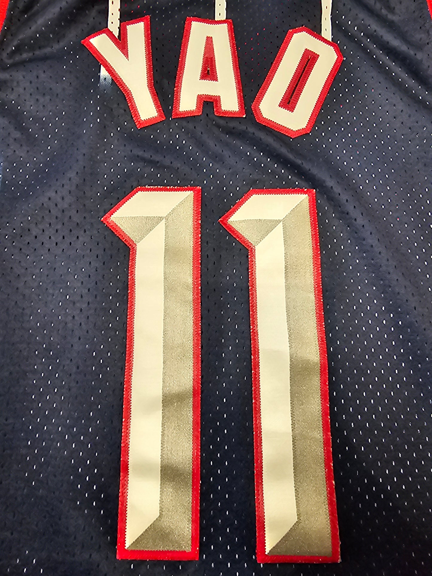 Vintage Nike Team Tag NBA Houston Rockets Yao Ming #11 Basketball Jersey 🏀