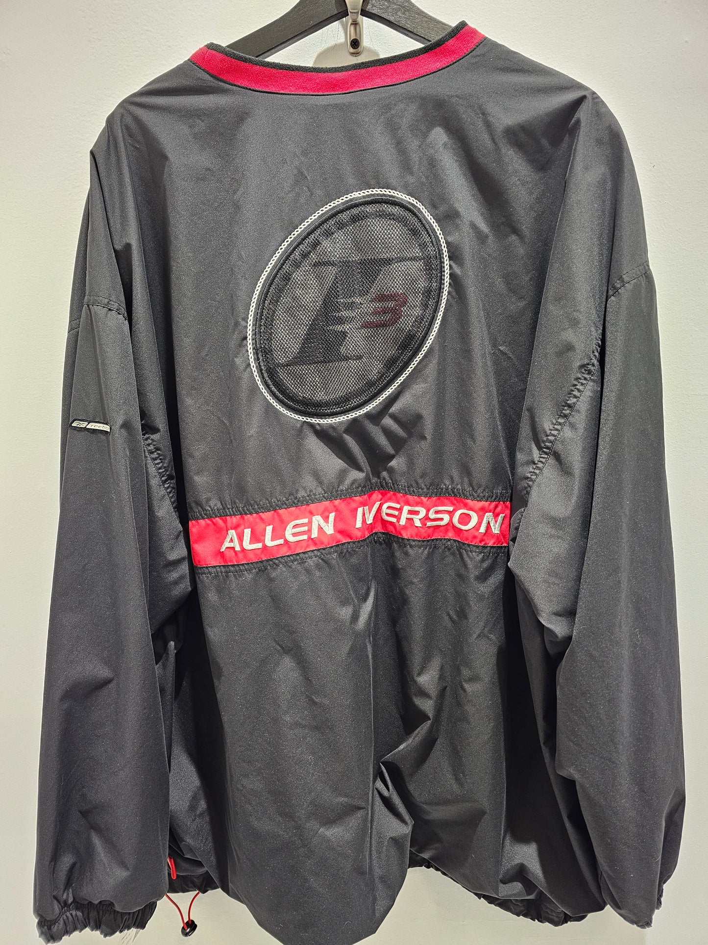 Vintage Reebok Allen Iverson Black windbreaker