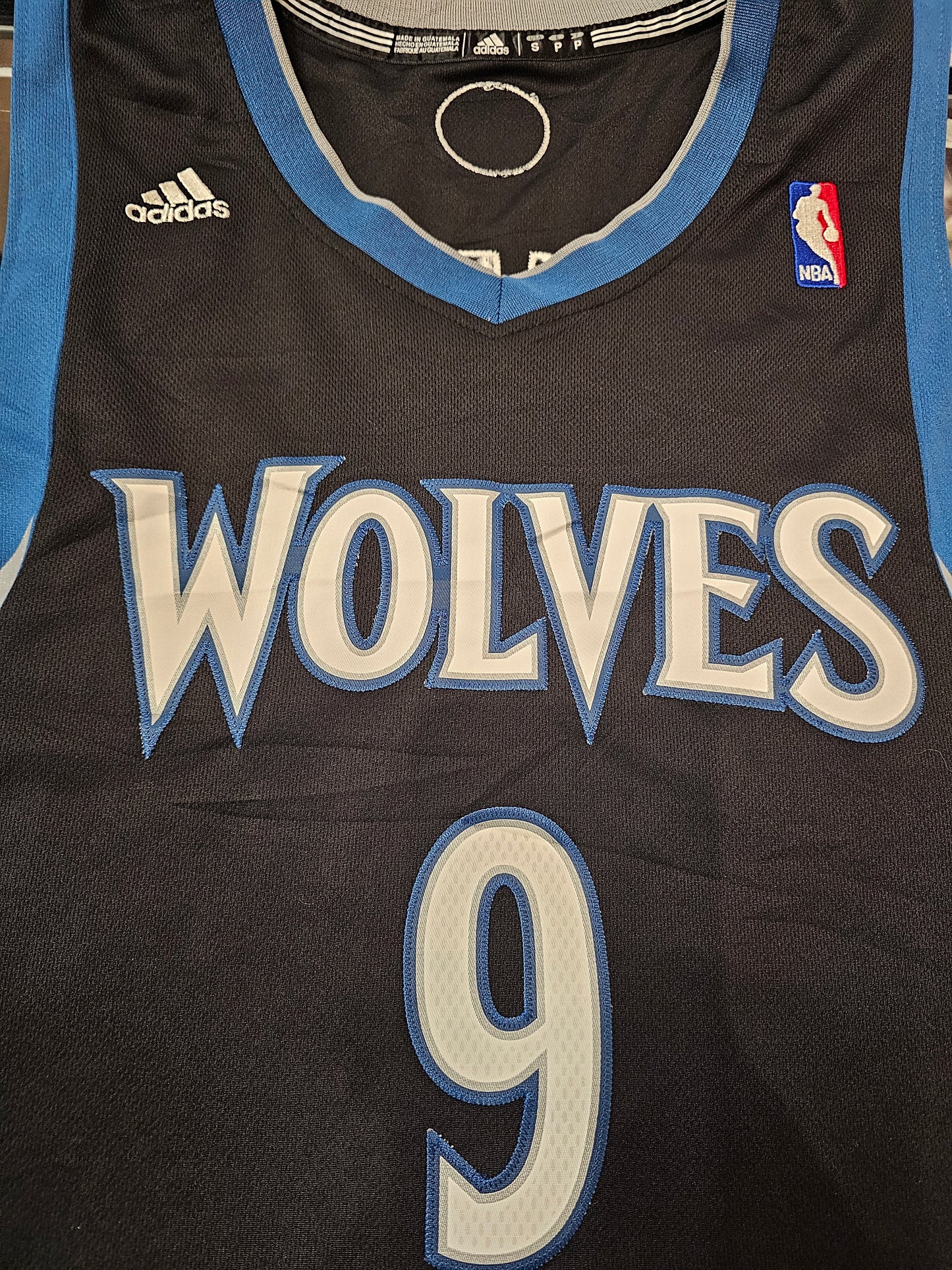 Adidas NBA Minnesota Timberwolves Ricky Rubio #9 basketball jersey 🏀🐺