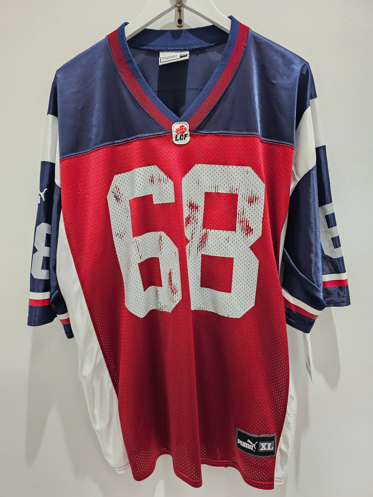 Montreal Alouettes Bryan Chiu #68 football jersey