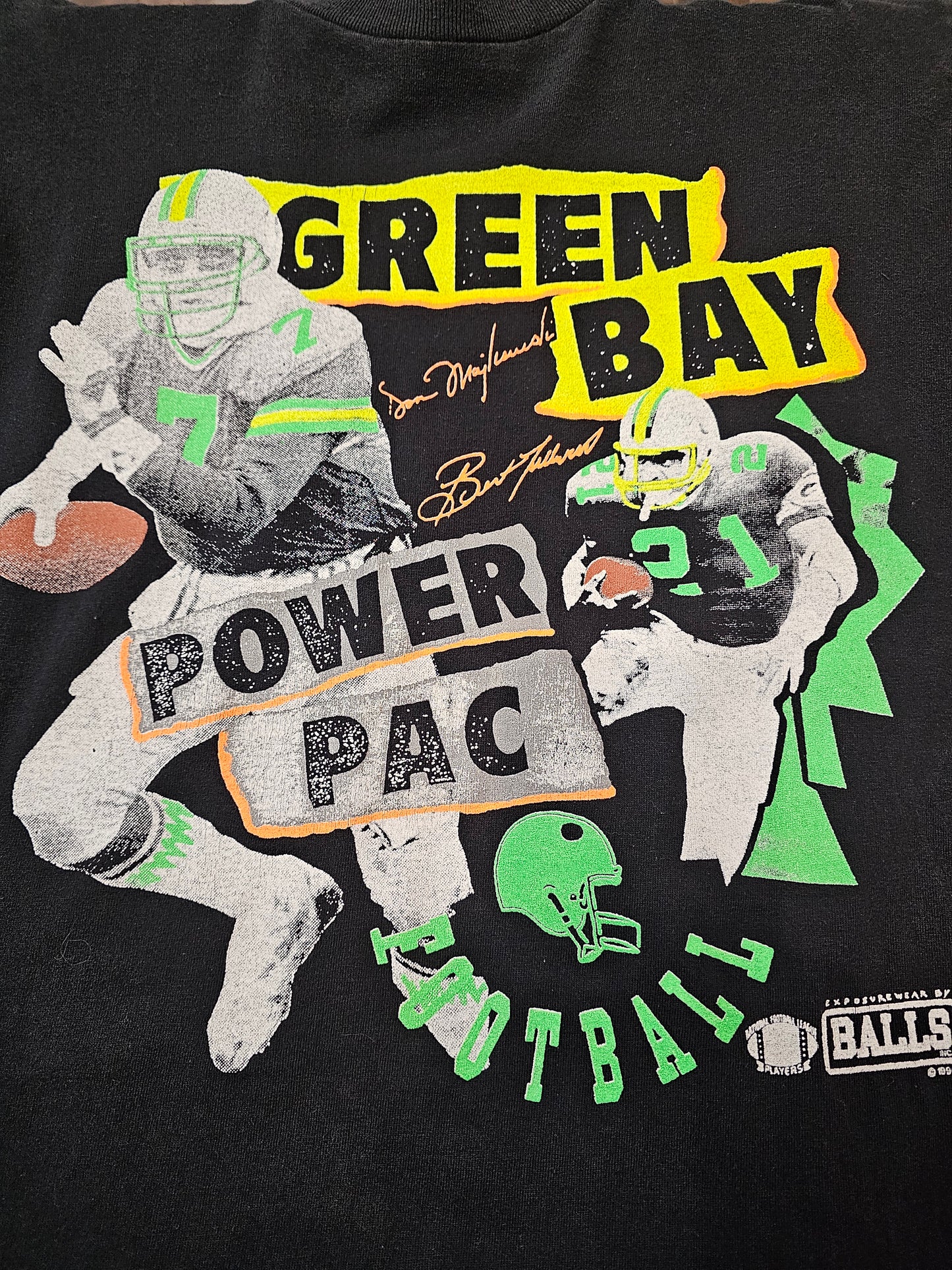 Vintage 1990 Green Bay Power Pac Tshirt