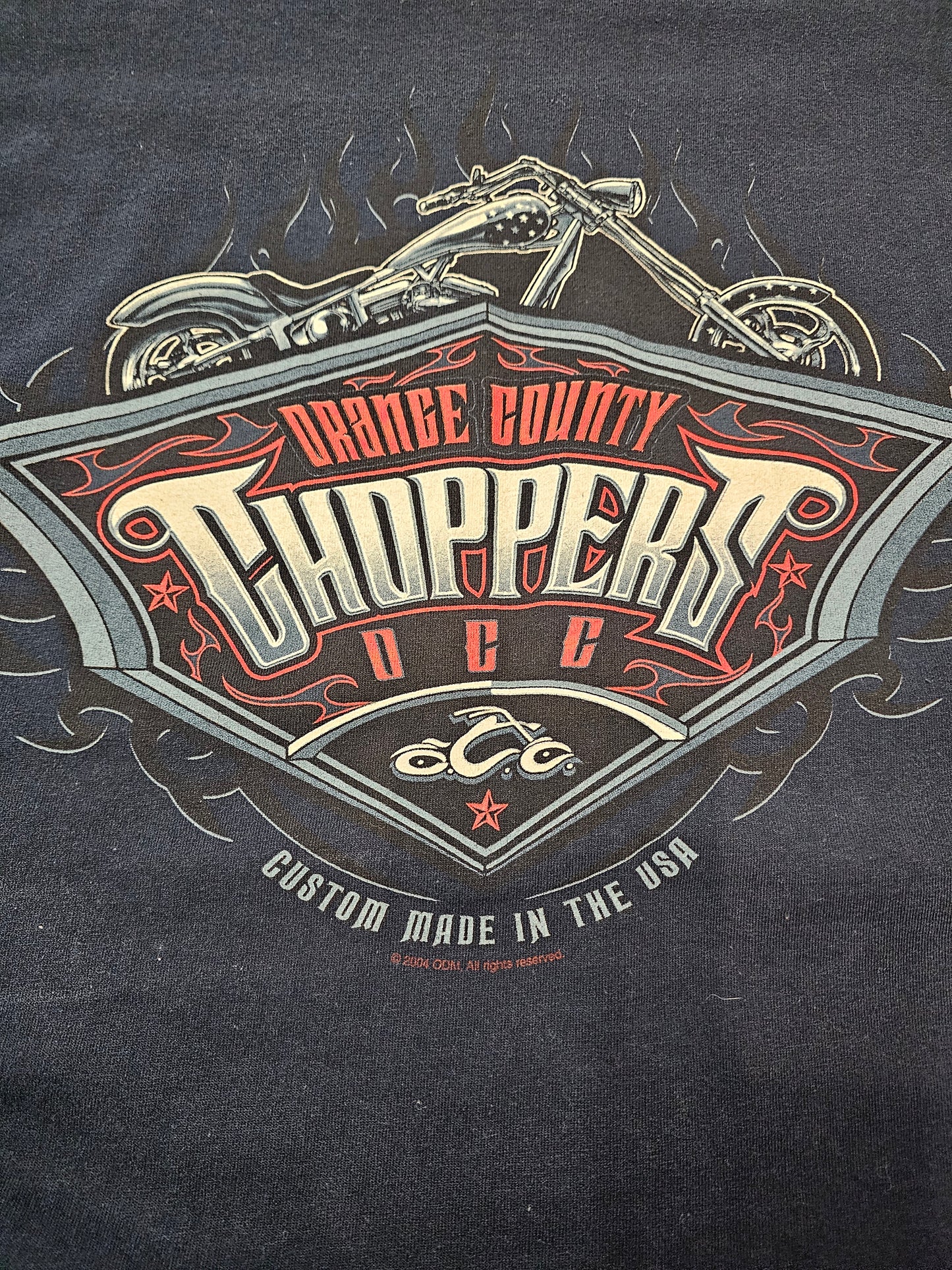 Vintage 2004 Orange County choppers navy longsleeve