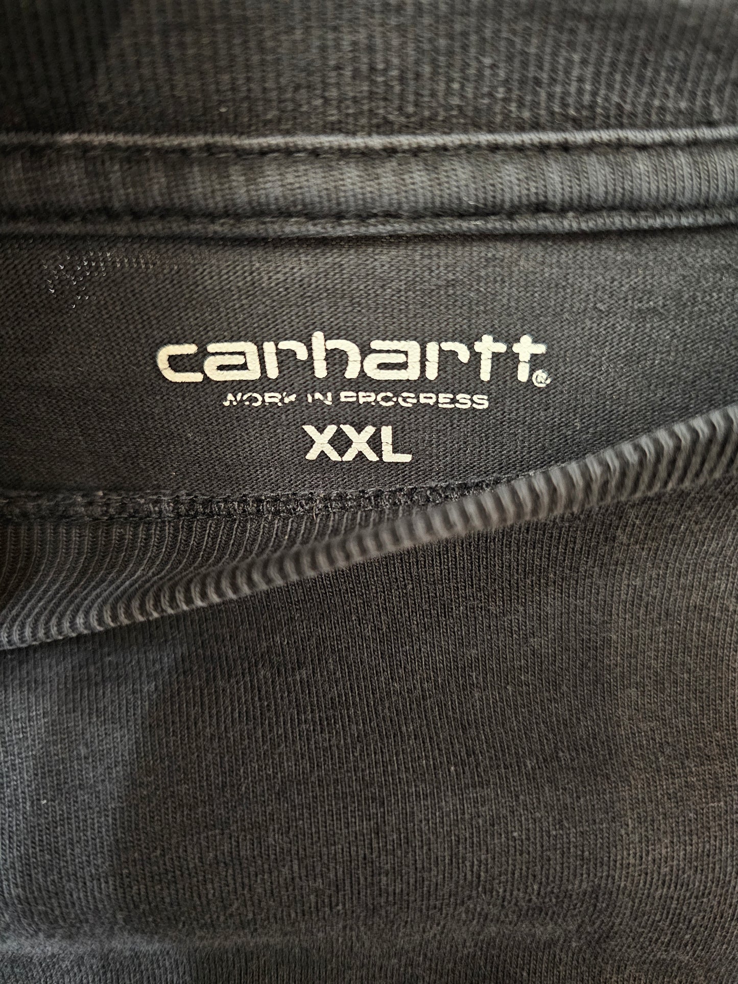 Carhartt wip classic logo black longsleeve