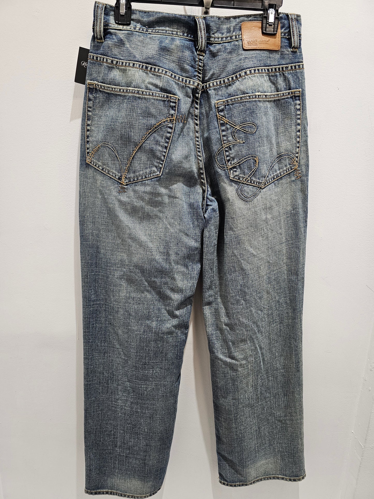 Ecko unlmtd y2k baggy fit washed denim jeans