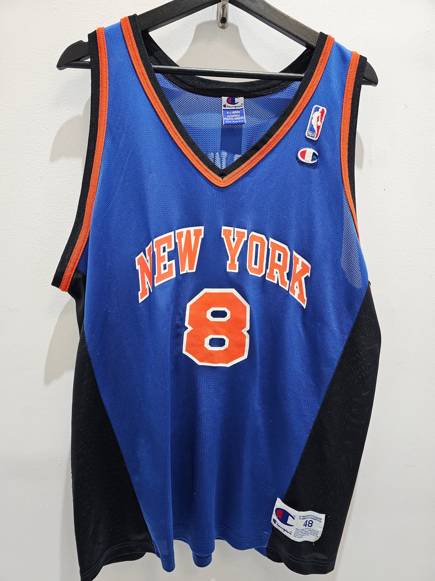 Vintage 90s Latrell Spreewell New York Knicks basketball champion jersey 🏀