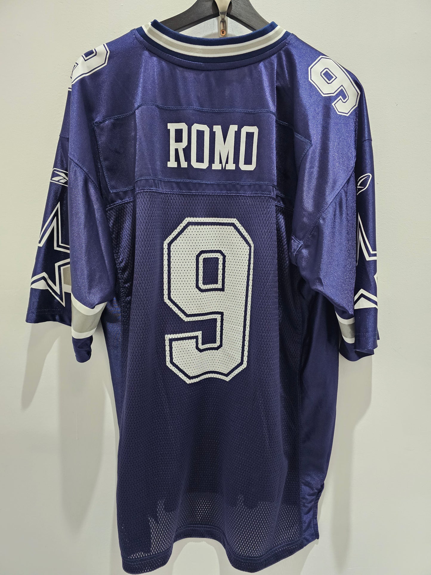 Reebok Dallas Cowbos NFL Tony Romo #9 football jersey