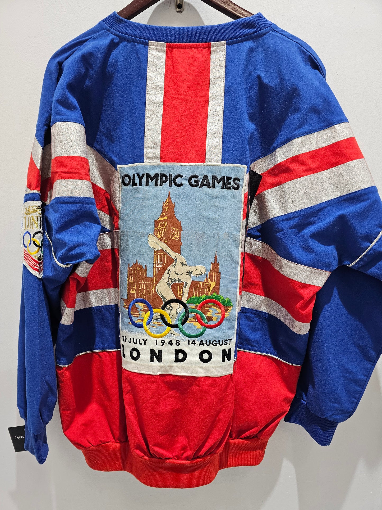 Vintage Adidas late 80's london Olympic games 1908 crewneck