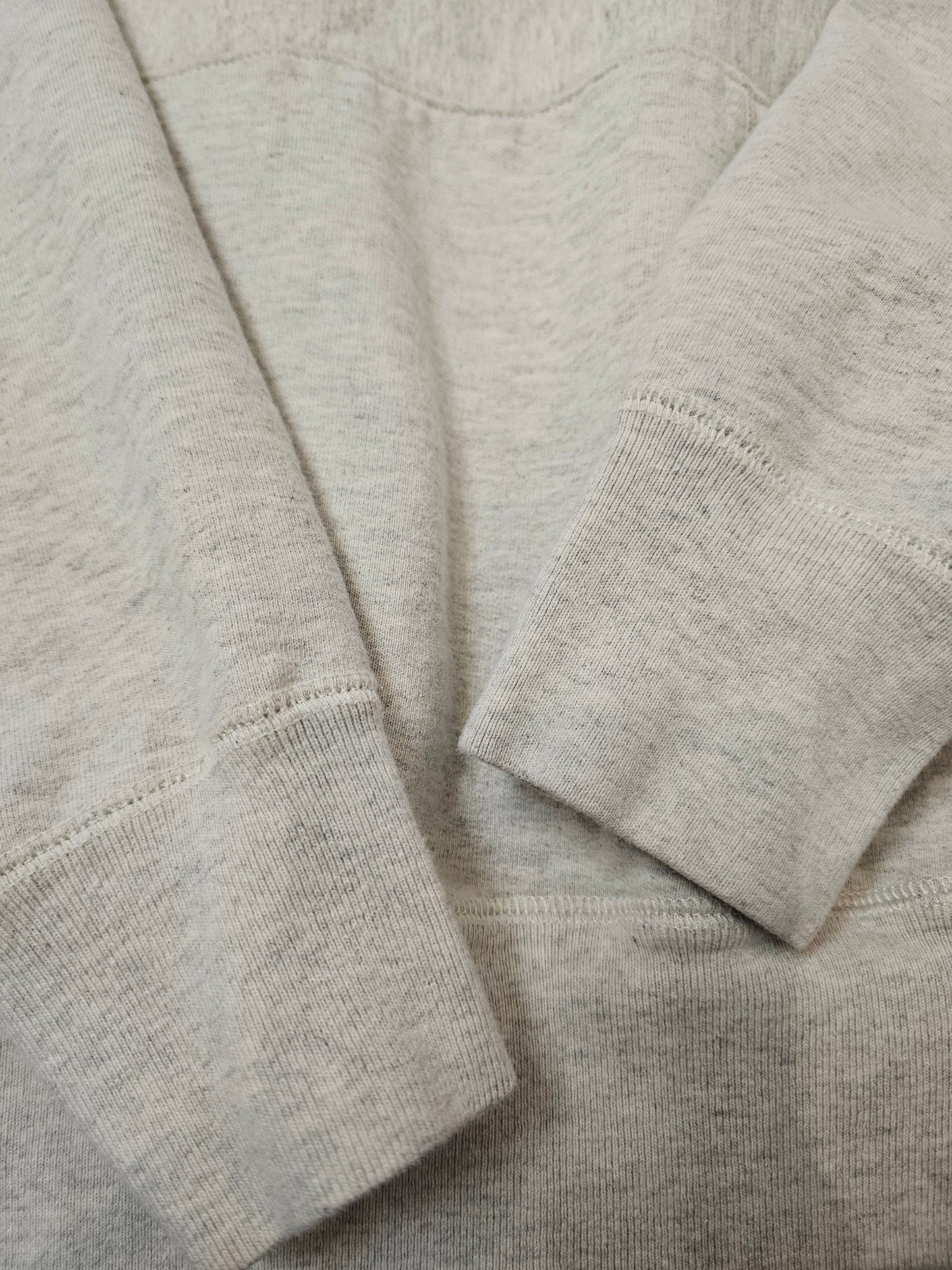 Balmoral Heather grey pullover over hoodie