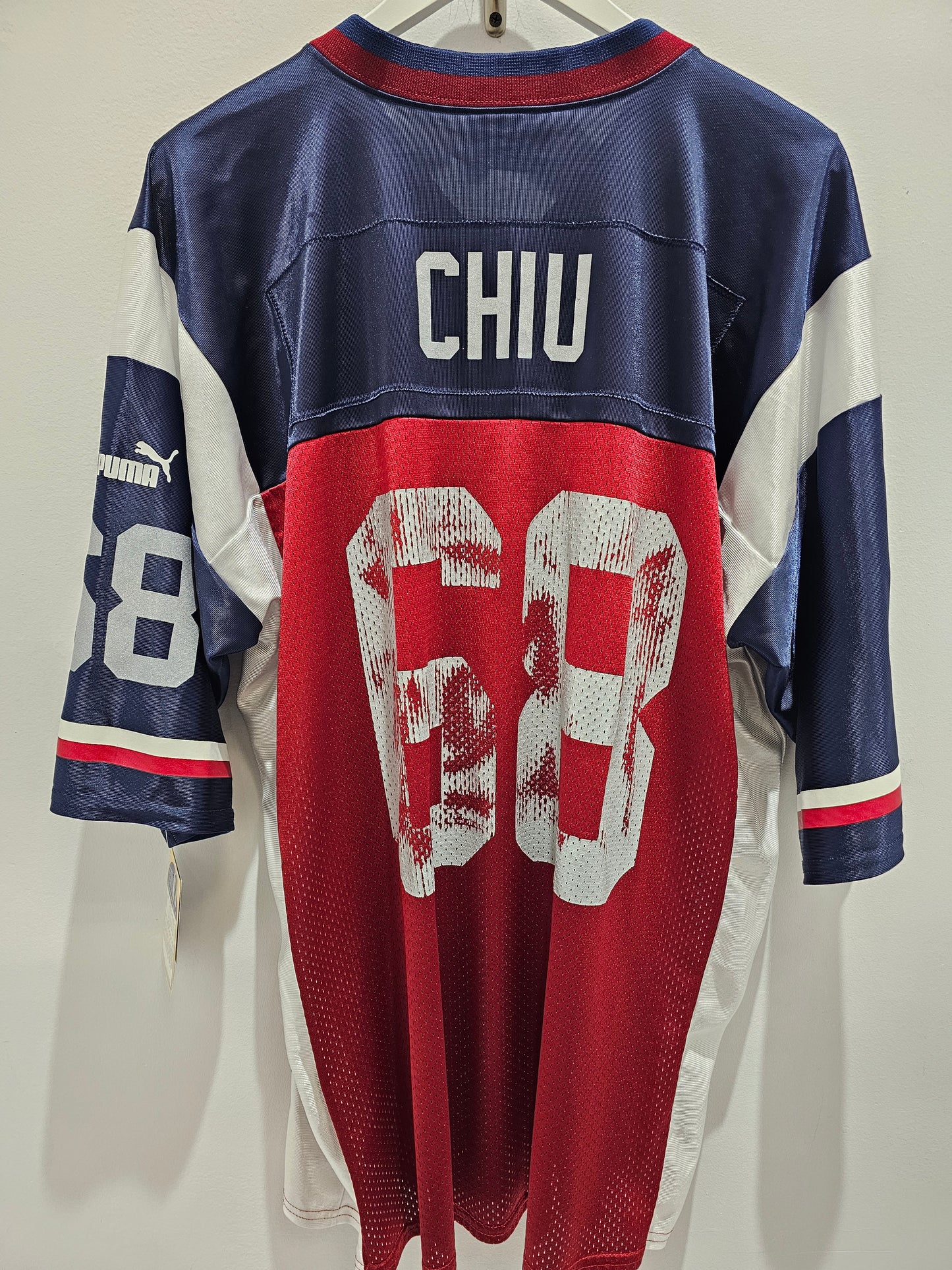 Montreal Alouettes Bryan Chiu #68 football jersey