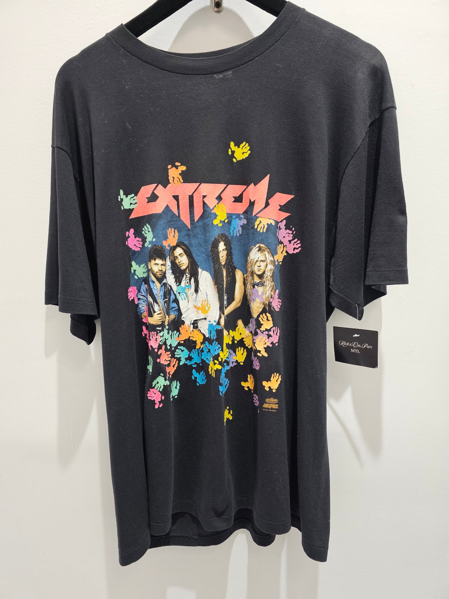 Vintage 1991 Extreme Get The Funk Out Tour Tshirt