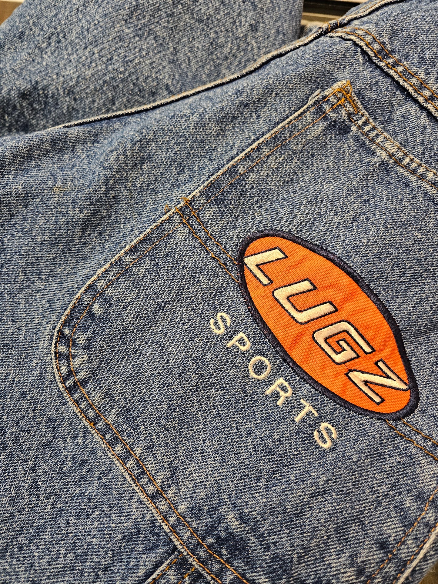 Lugz sports washed denim carpenter jeans