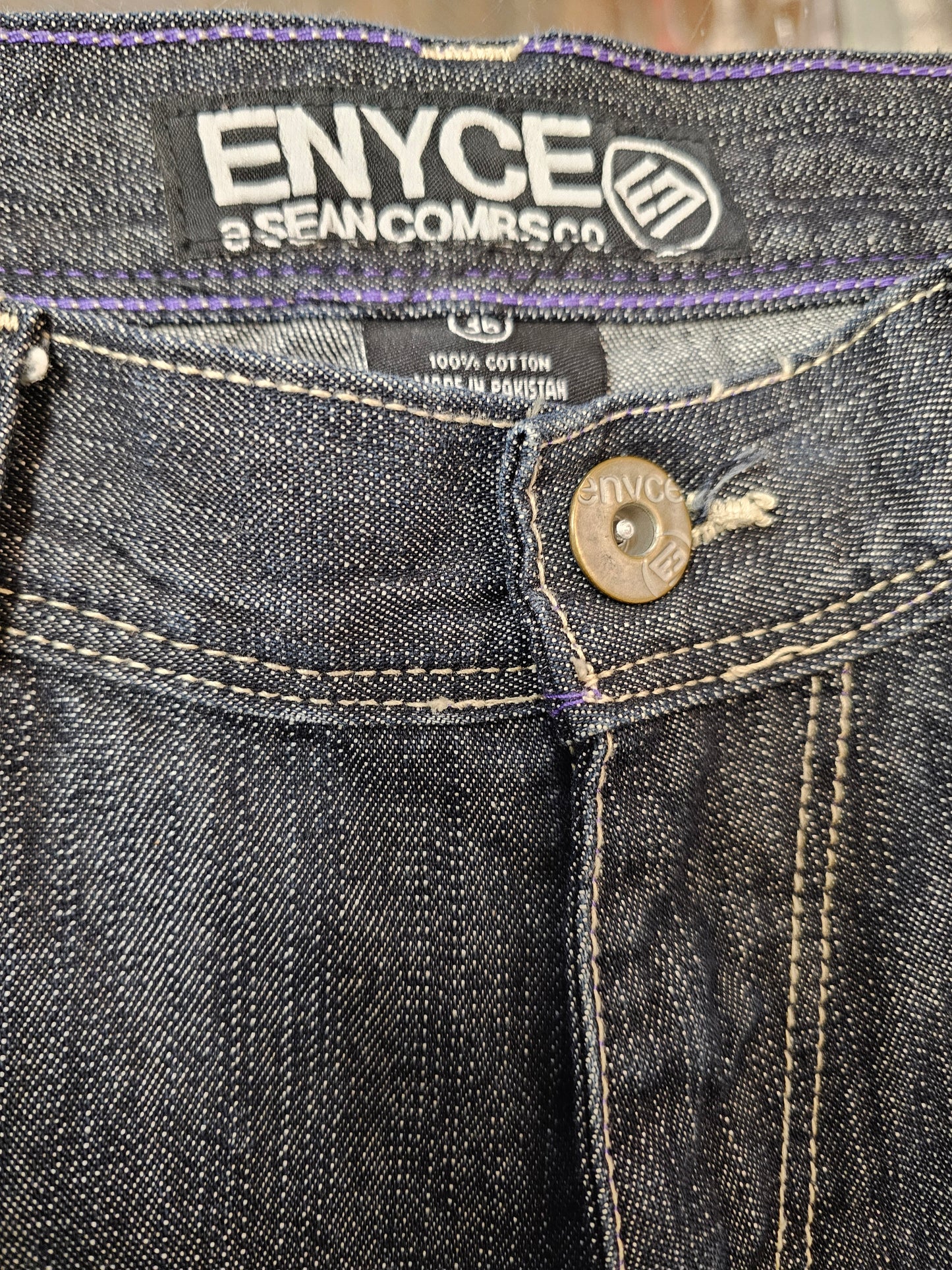 Enyce Co y2k logo denim jeans